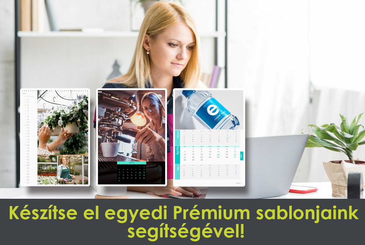 Céges naptárak készítése - online tervezővel - myprintpix.hu
