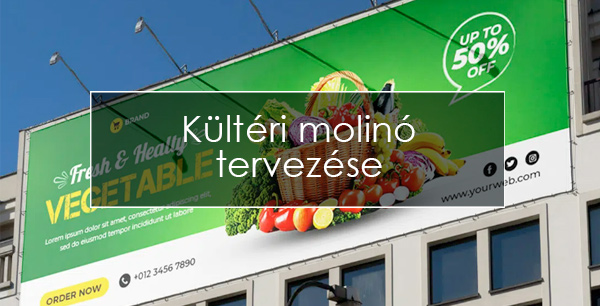 A legfontosabb szempontok kültéri molinó tervezése és kivitelezése során