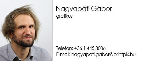 PrintPix Nyomda Nagyapáti Gábor - grafikus