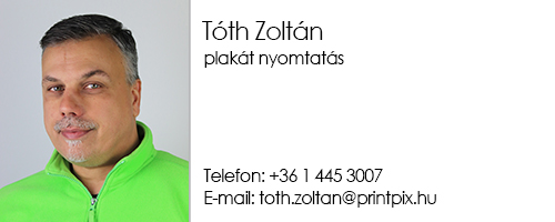 Tóth Zoltán plakátnyomtatás