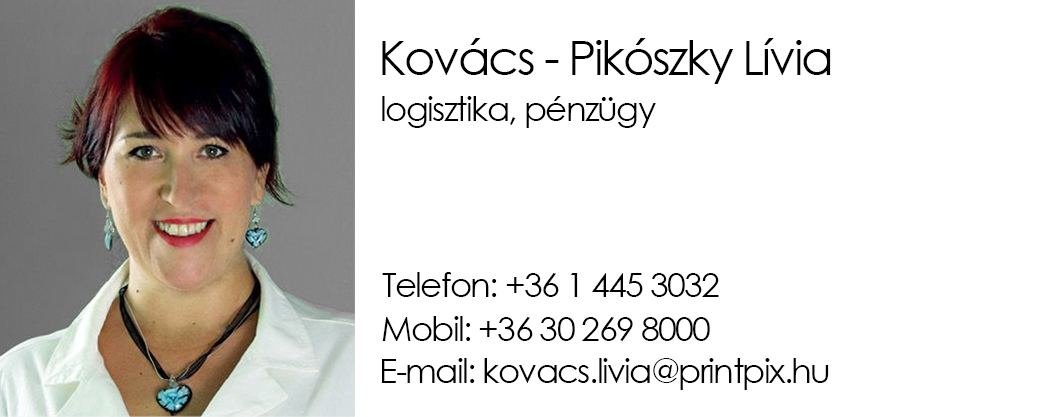 Kovács Lívia logisztikus, pénzügyes